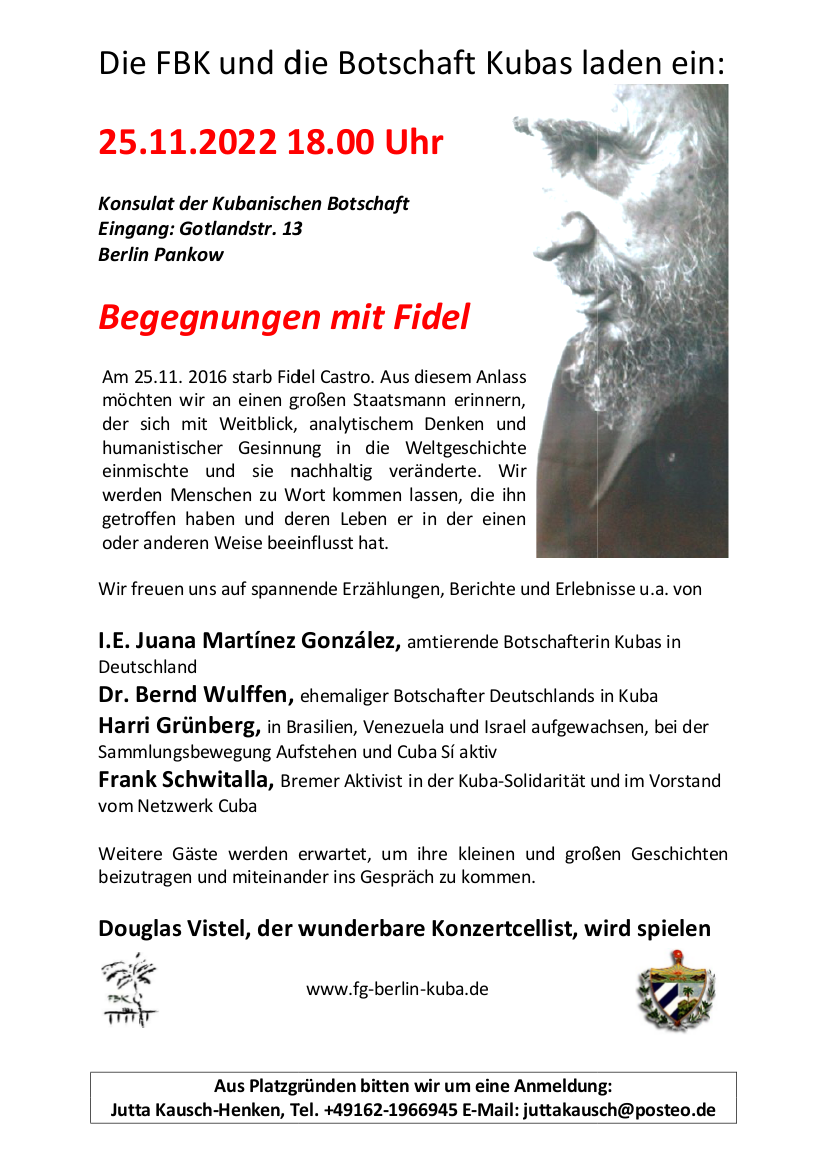 Begegnungen mit Fidel